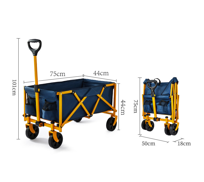 Collapsible Foldable Wagon, Be - Outdoor Camping Furniture ulasan dan harga