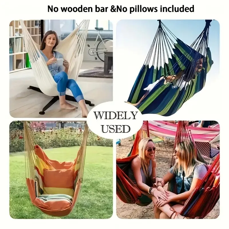 Hammock Chair Hanging Swing Se - Camping Outdoor Or Indoor ulasan dan harga