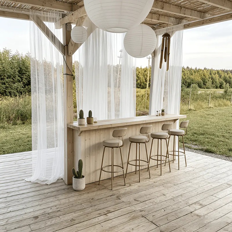 1 Panel Outdoor Curtains with  - Outdoor Camping Venues ulasan dan harga