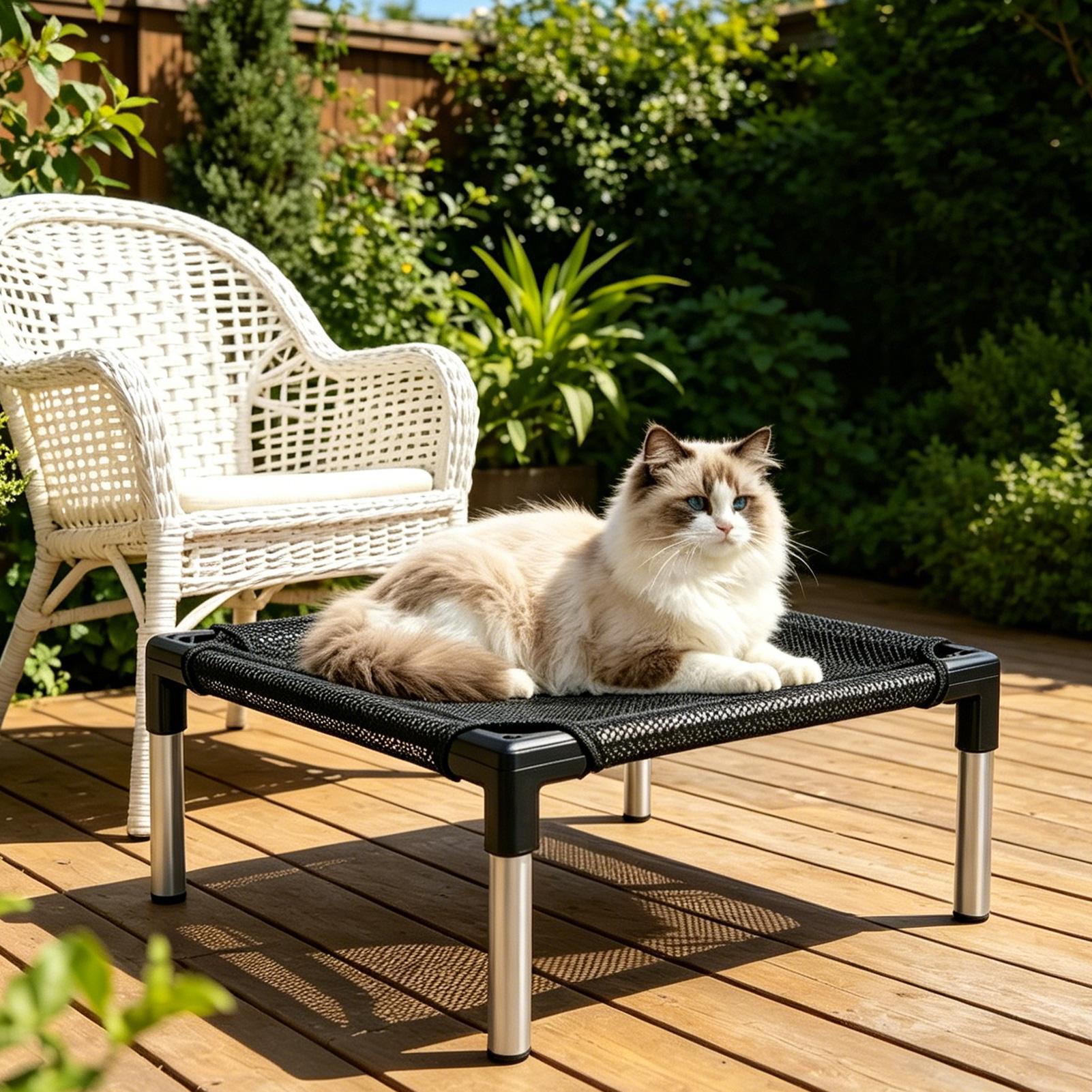 Elevated Dog Bed Breathable Me - Outdoor Camping Dog Bed ulasan dan harga