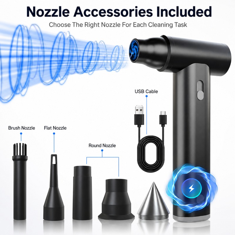 Portable Rechargeable Turbo Je - Outdoor Camping Ventilator ulasan dan harga